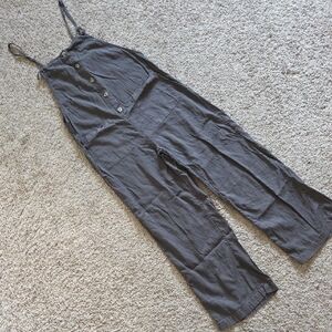 Billabong Charcoal Jumpsuit